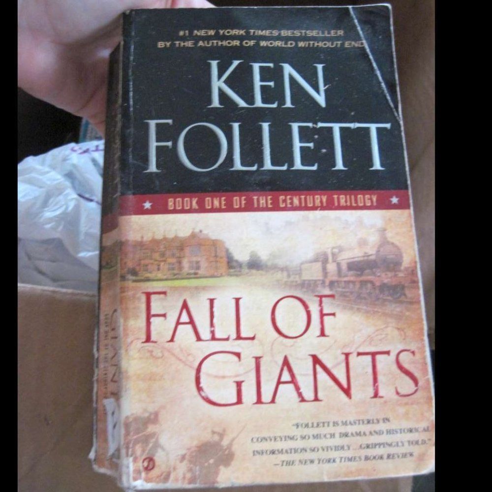 Ken Follett Fall of Giants book 1 Century Trilogy Bundle for $1 Preown Paperback